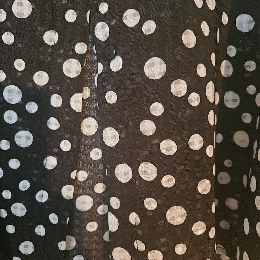 NY Collection collared 2 pocket sleeveless button down womens size 1X NWT - Picture 2 of 7